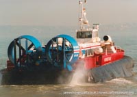 AP1-88 hovercraft promotional day by BHC -  (credit: The <a href='http://www.hovercraft-museum.org/' target='_blank'>Hovercraft Museum Trust</a>).